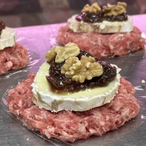 burger con nueces e higos