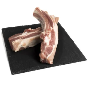 costilla de cerdo partida