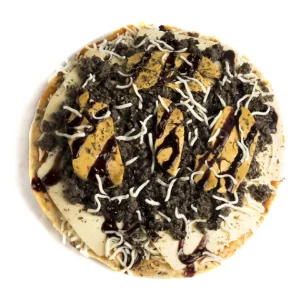 pizza de foie y ciervo