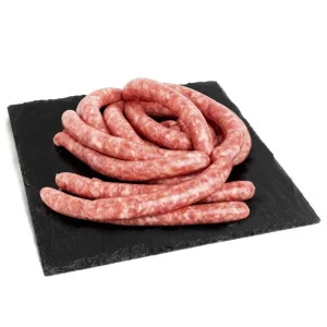 salchichas de pollo