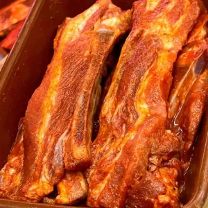 churrasco de cerdo