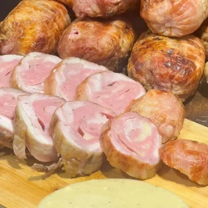muslo de pollo relleno