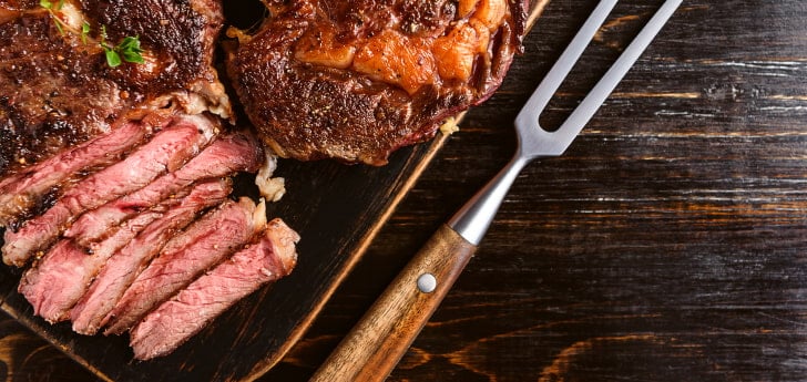 chuletón al horno fileteado carne Carnicería Víctor Salvo