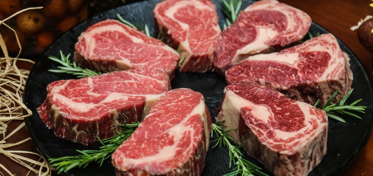 que es el marmoleado de la carne chuletones Carnicería Víctor Salvo