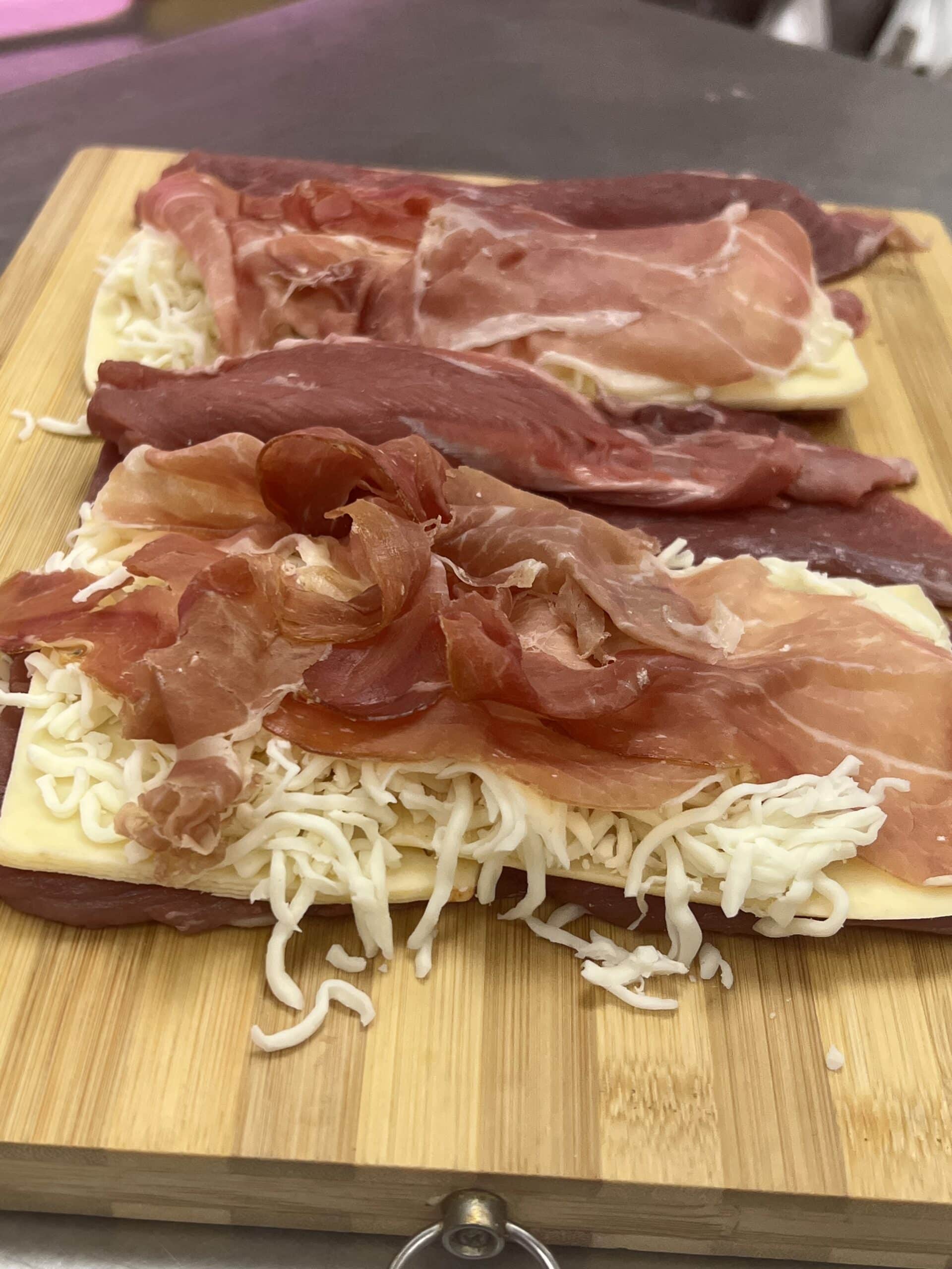 cachopo relleno de jamón y queso